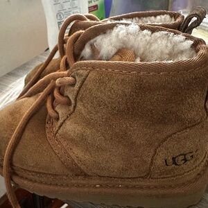UGG Beige Shearling Boots toddler